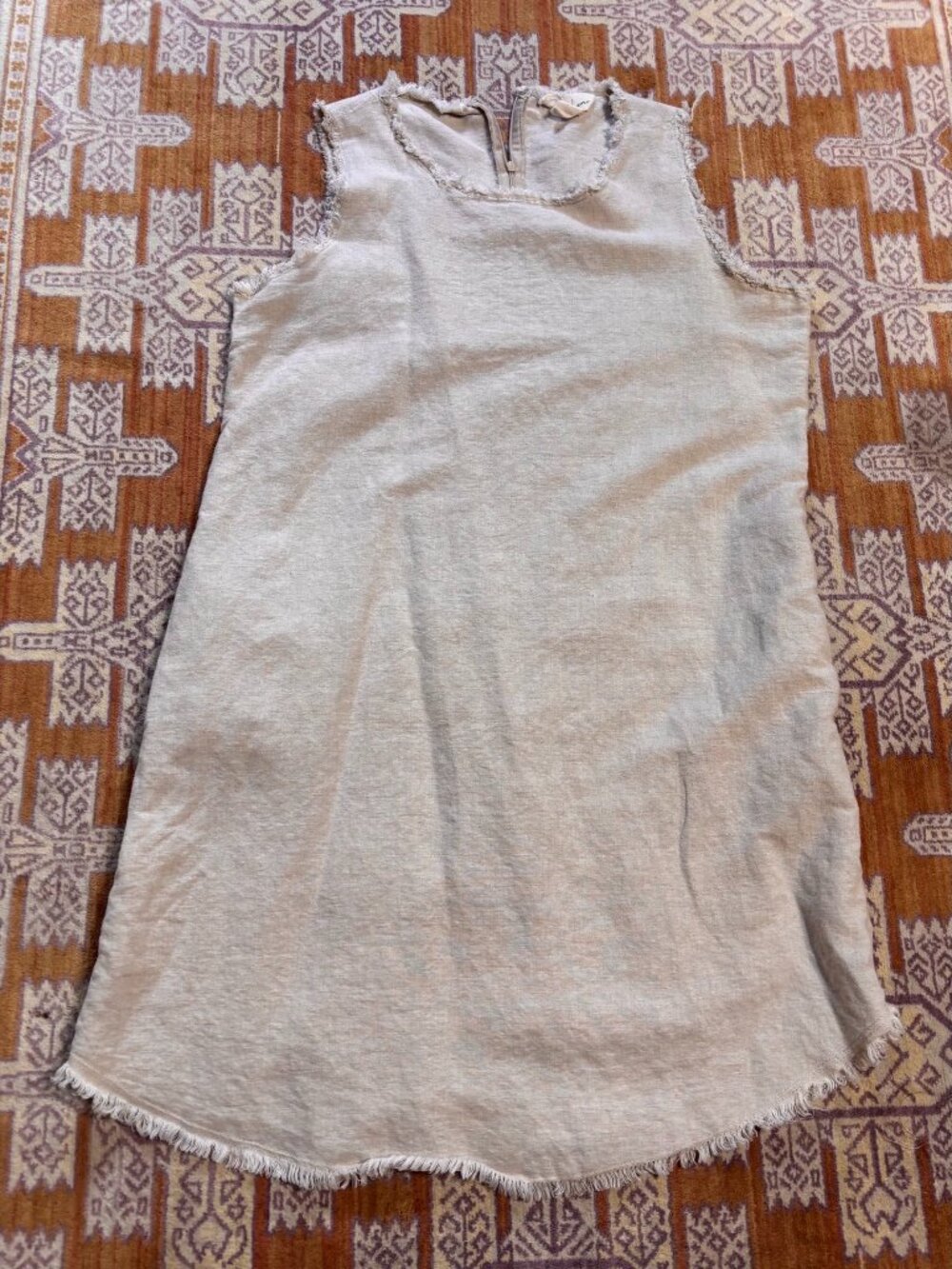 Linen Dress with Pockets